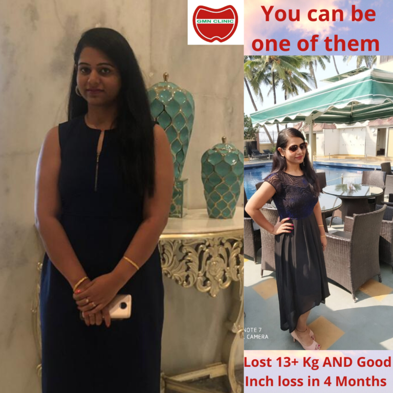 Lost 13+ Kg in 4 Months by joing Slim & Sleek Program