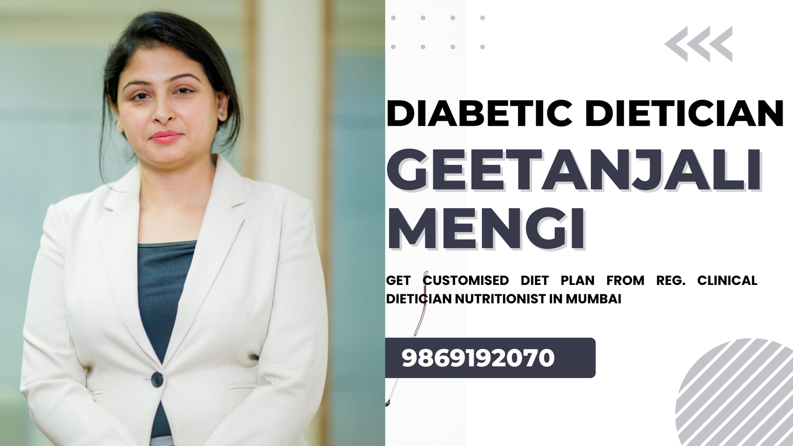 Diabetes Dietician in Mumbai Geetanjali Mengi near me
