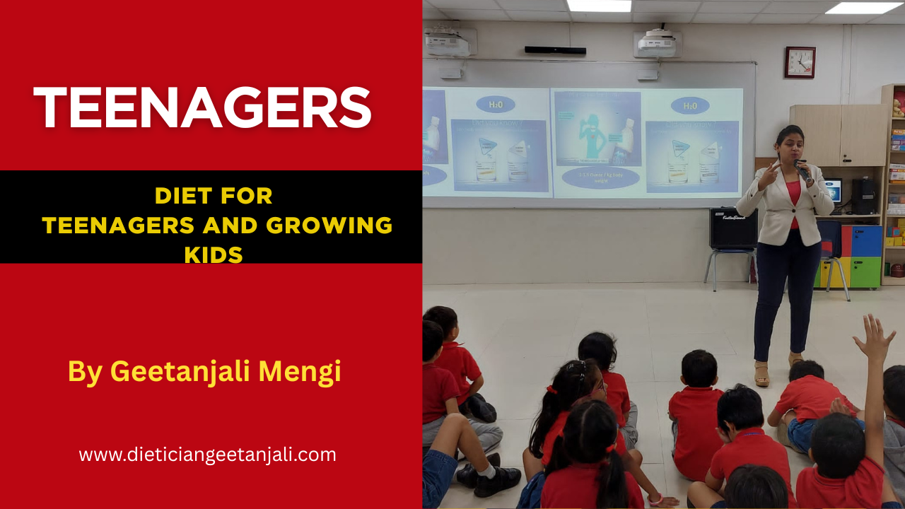 Teenagers Kids Nutritionist Dietitian in Matunga Mumbai Geetanjali Mengi